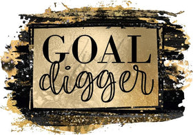 Goal Digger UV DTF Decal