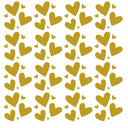Hearts in multiple sizes UV DTF Decal sheets- multiple color options