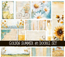 Golden Summer Doodle Patchwork Sets 2 styles available