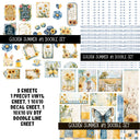 Golden Summer Doodle Patchwork Sets 2 styles available
