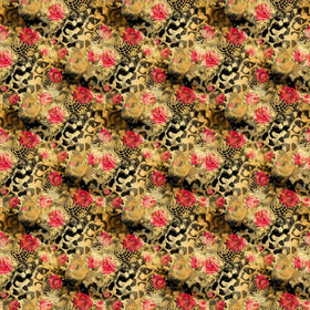 Golden Leopard - Adhesive Vinyl