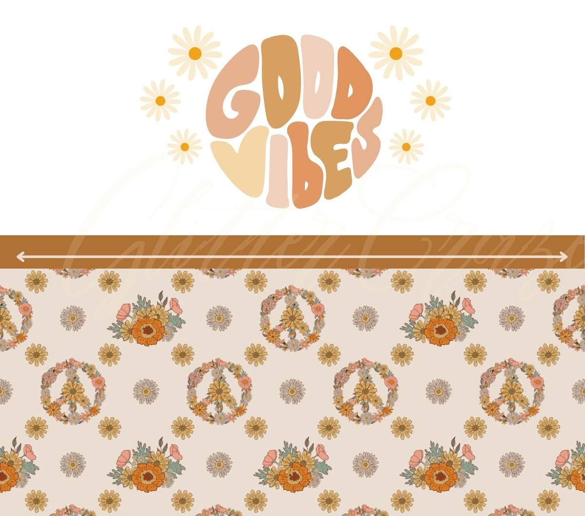 Boho Good Vibes wrap