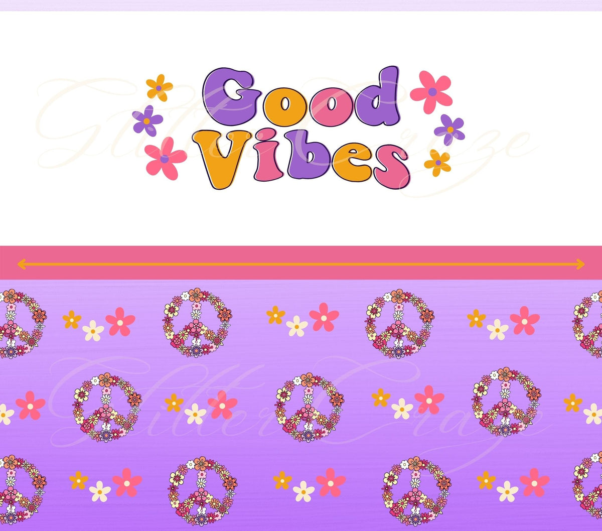 Good Vibes Purple wrap