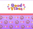 Good Vibes Purple wrap