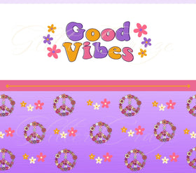 Good Vibes Purple wrap