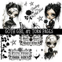 Goth Girl UV DTF Decal sheets 6 designs available