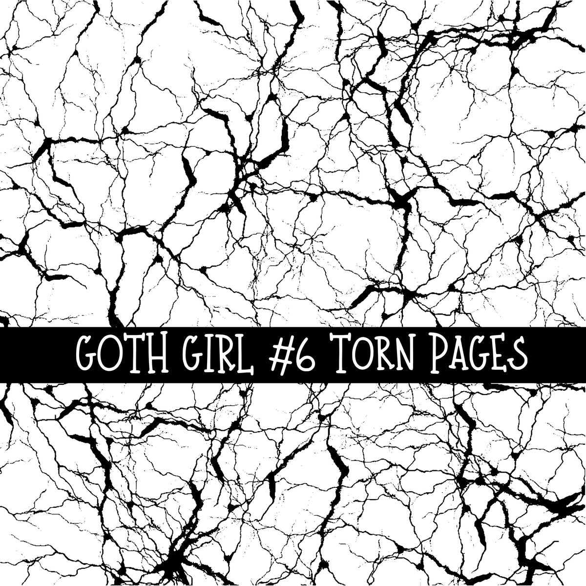 Goth Girl UV DTF Decal sheets 6 designs available