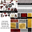 Gothic Alice UV DTF Doodle Patchwork Set