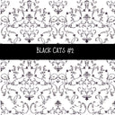 Black Cat UV DTF Decal sheets 4 Designs available