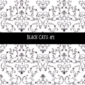 Black Cat UV DTF Decal sheets 4 Designs available