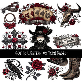 Gothic Western Decal sheets 4 designs available