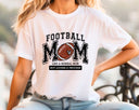 Football Mom only louder DTF Transfers