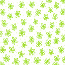 Doodle Flowers UV DTF Decal sheets- 10x10 sheet 10 color  options