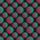 Green and Red Mandala - Adhesive Vinyl