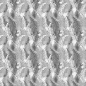 Grey Feathers - Adhesive Vinyl