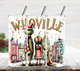 Whoville Family vinyl tumbler wraps