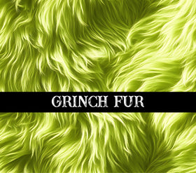 Grinch Fur vinyl sheet