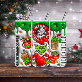 Grinchmas Coffee Vinyl wraps