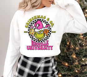 Grinchmas & Co. Pink DTF Transfers