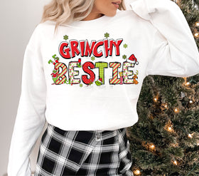 Grinchy Bestie DTF Transfers