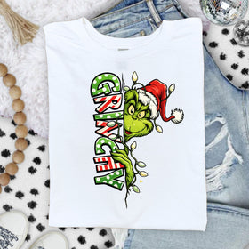 Grinchy full color DTF Transfers