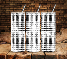 Grunge UV DTF tumbler wraps #6
