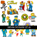 Simpsons Doodle Patchwork (2 variants)