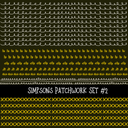 Simpsons Doodle Patchwork (2 variants)