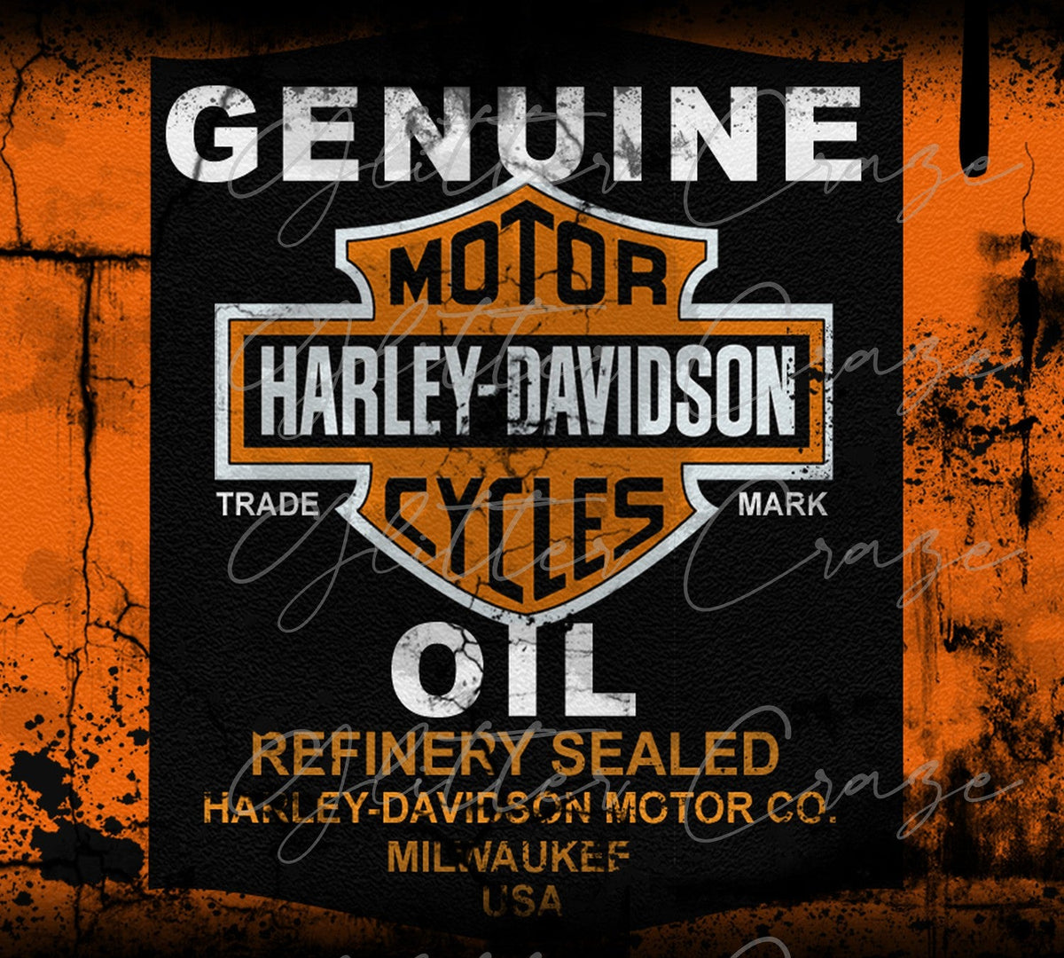 HD Oil Vinyl Wrap for 20oz straight