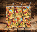Fall Pooh  Vinyl tumbler wraps