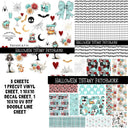 Halloween Tiffany Patchwork Set