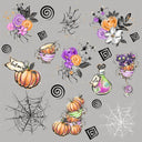 Halloween Wonderland UV DTF Decal Sheets-4 Design Options