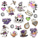 Halloween Wonderland UV DTF Decal Sheets-4 Design Options