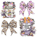 Halloween Wonderland UV DTF Decal Sheets-4 Design Options