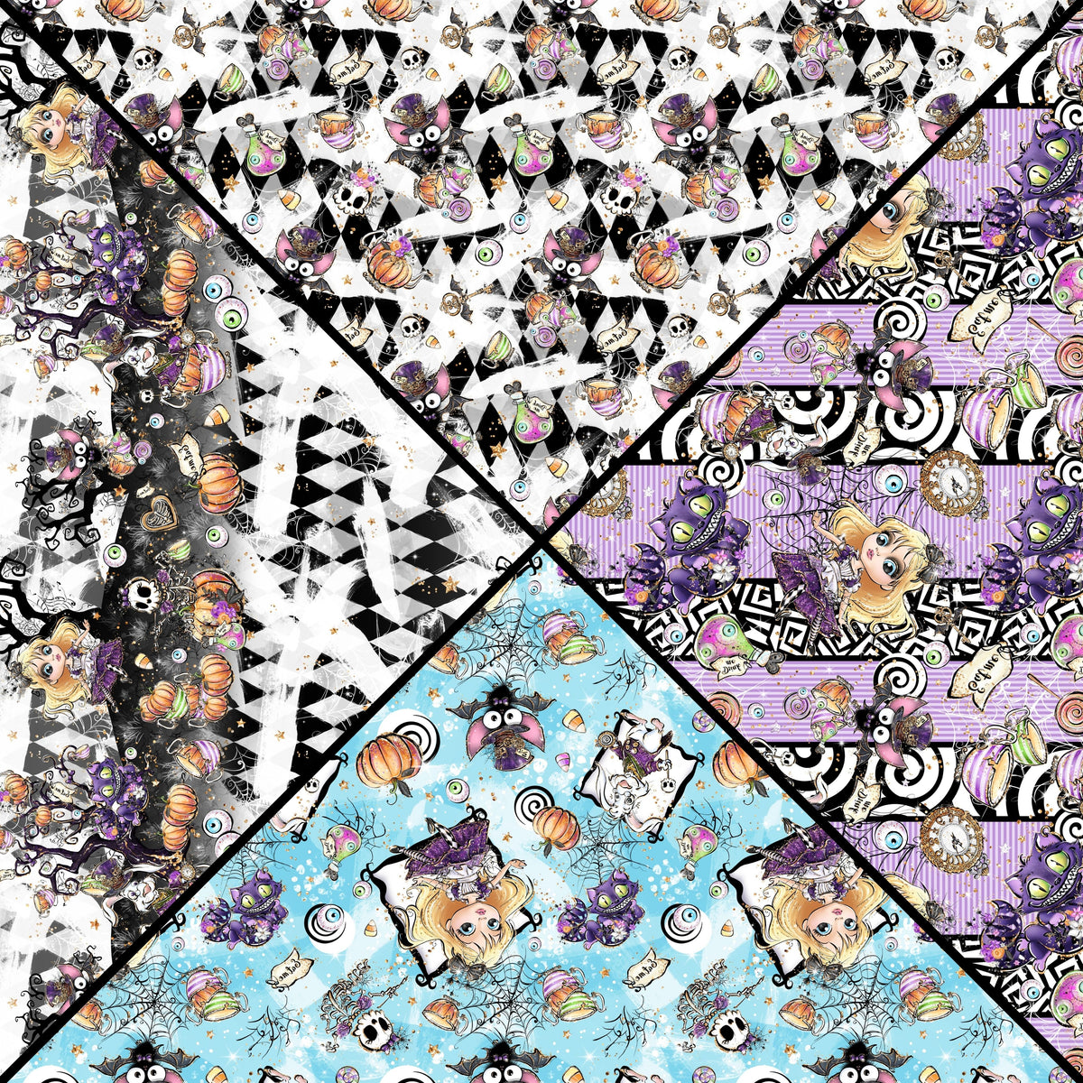 Halloween Wonderland Vsplit Precut Vinyl