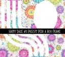 Happy Daze Precut Peek a Boo Frame vinyl tumbler wraps 8 designs (Copy)