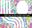 Happy Daze Precut Peek a Boo Frame vinyl tumbler wraps 8 designs (Copy)