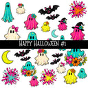 Happy Halloween UV DTF Decal sheets 8 Designs available