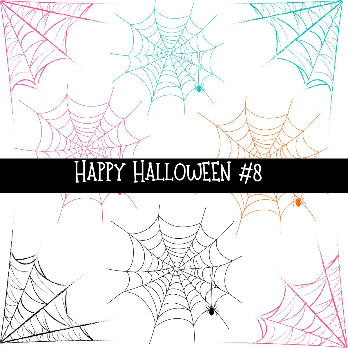 Happy Halloween UV DTF Decal sheets 8 Designs available
