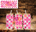 Love more worry less UV DTF Libbey wrap