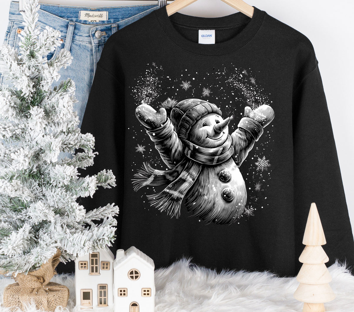 Snowman Joy DTF Transfers