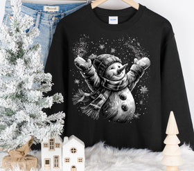 Snowman Joy DTF Transfers