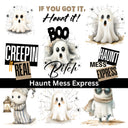 Haunt Mess Express UV DTF Decal Sheets