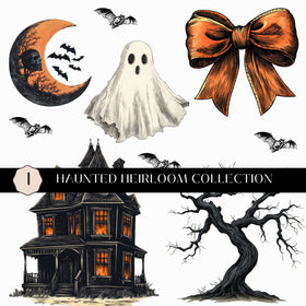 Haunted Heirloom Collection UV DTF Decal Sheets- 4 Designs