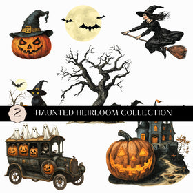 Haunted Heirloom Collection UV DTF Decal Sheets- 4 Designs