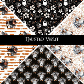 Haunted precut Vsplits 12x12 vinyl sheet