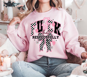 Fuck that Respectfully Pink DTF Transfers