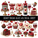 Heartbreak Alice UV DTF Decal sheets 20 Designs available