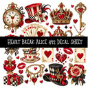 Heartbreak Alice UV DTF Decal sheets 20 Designs available