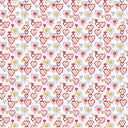 Doodled Hearts - Adhesive Vinyl